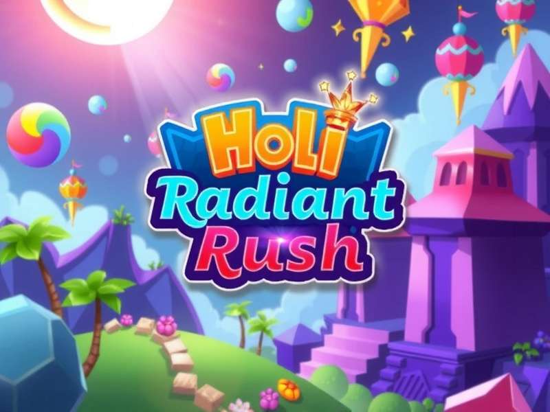 Holi Radiant Rush Game Cover